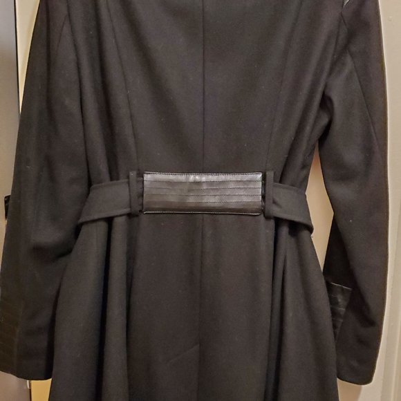 Bebe Black Coat Size Medium - Picture 6 of 14